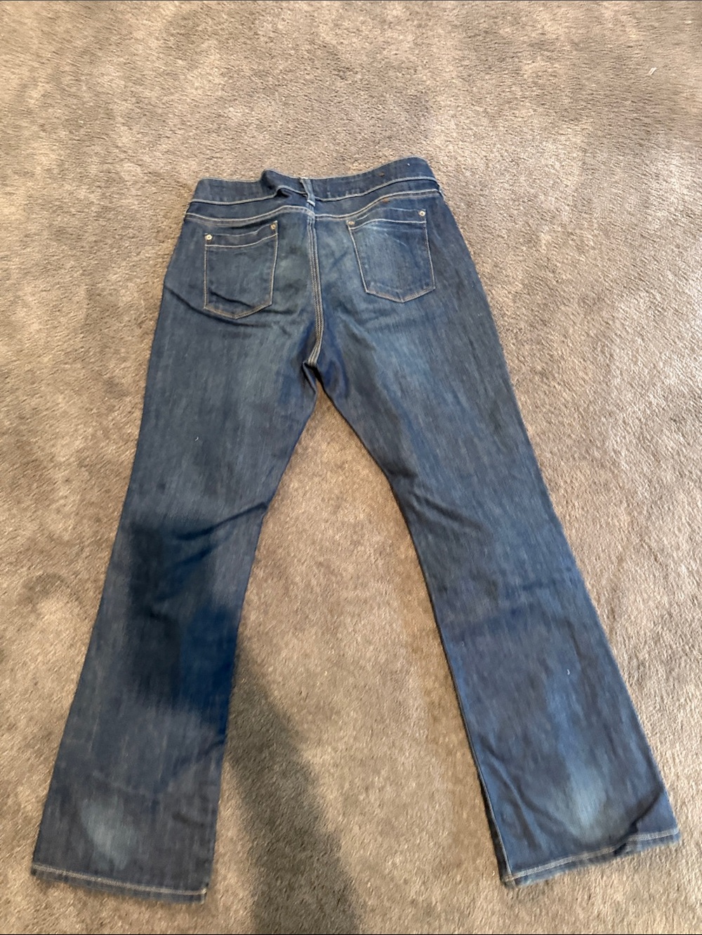 Banana Republic Dark Blue Flare Jeans - Picture 3 of 3